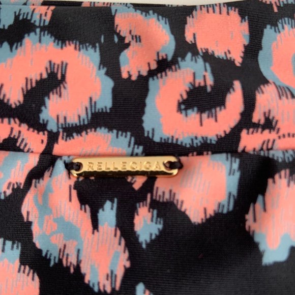 RELLECIGA Women's High Waisted Hipster Bikini Swimsuit Bottom Ruched Size L - Picture 11 of 13